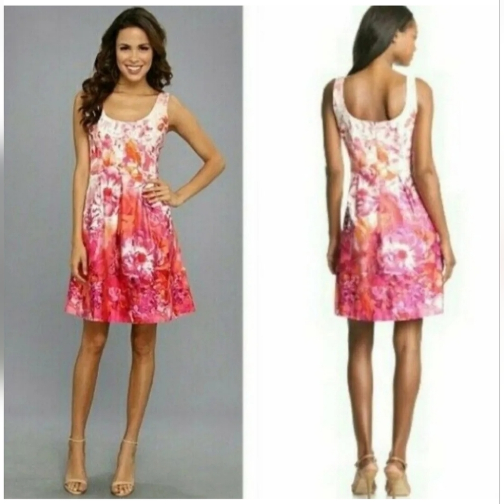 Nine West Bulgarian Rose Combo Dress